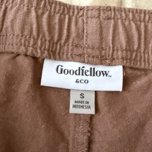 Goodfellow Men’s linen/cotton blend shorts size S - Picture 4 of 4